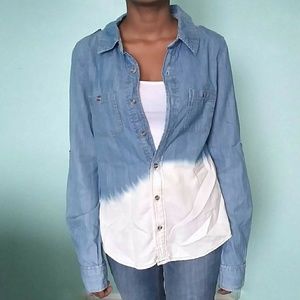 Long sleeve chambray button up